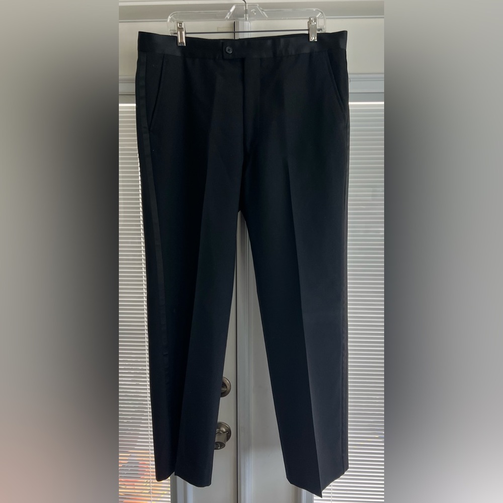 Men’s black tuxedo pants Kilbourne finch brand 36R